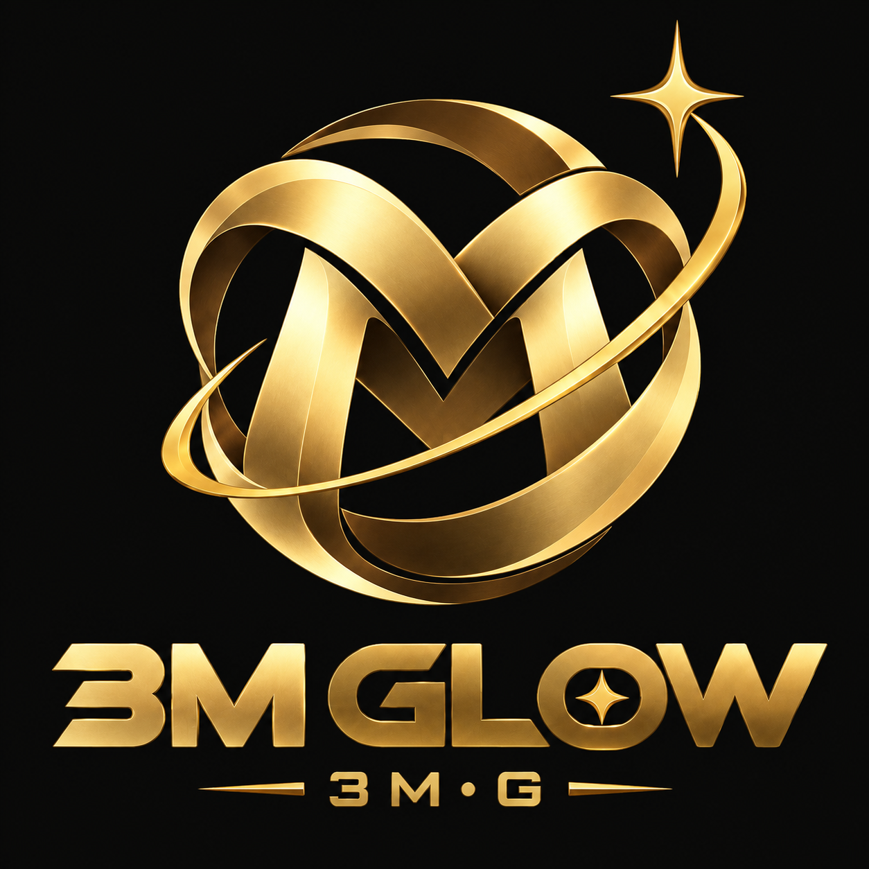 3M GLOW 原版金色LOGO